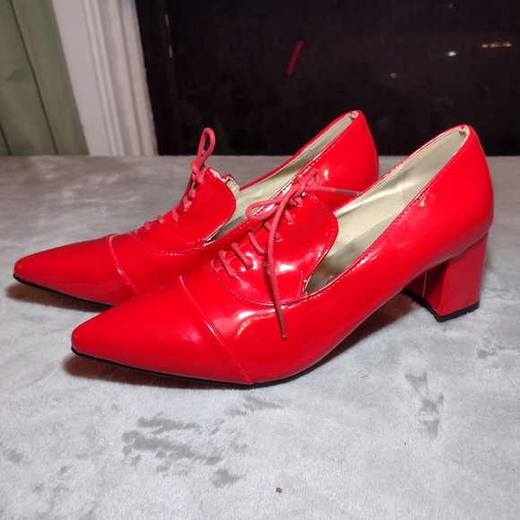 no name brand Shoes - New Red Patent leather shoes